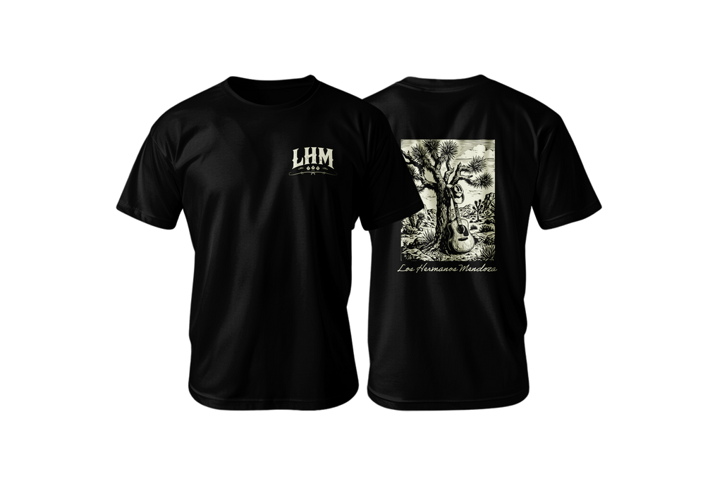 Los hermanos Mendoza Tree Black - LHM - T- Shirt